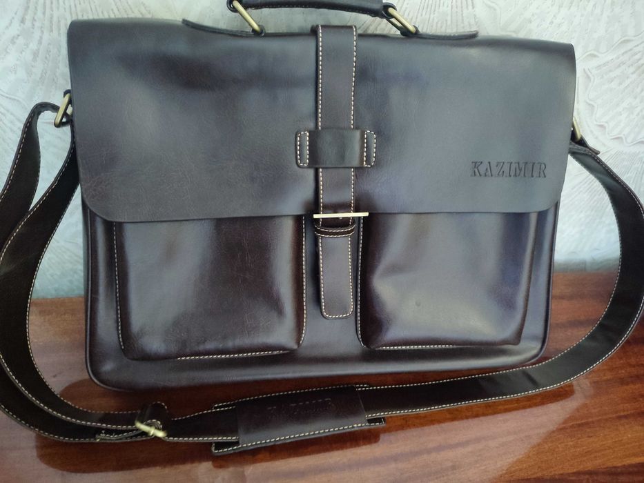 Портфель чоловічий шкіряний під ноутбук