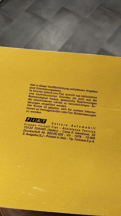 instrukcja obslugi fiat 132