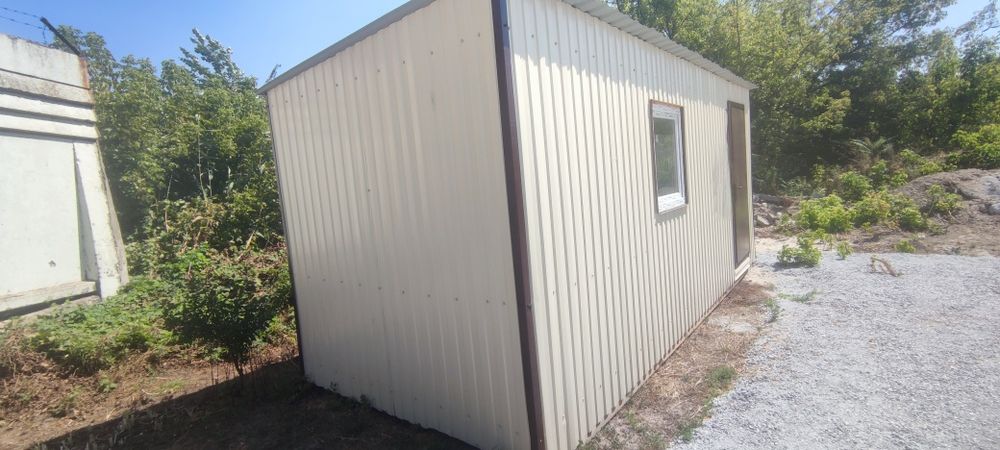 Строительный вагончик(прорабка),бытовка,домик р.6х2,4x2,6м.