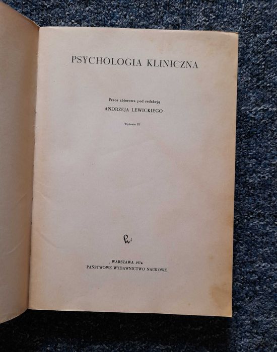 Psychologia kliniczna