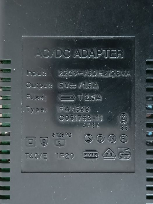 Zasilacz SPRAWNY fabryczny oryginał Atari 65 800 XL XE XL/XE retro