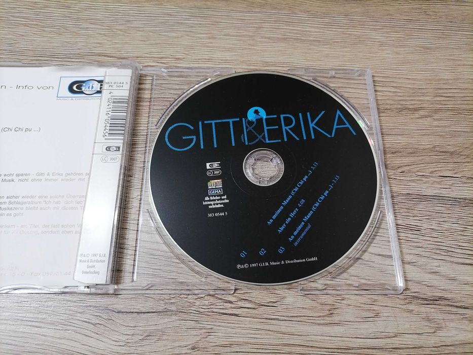Gitti & Erica - An meinen Mann.. CD (4057)