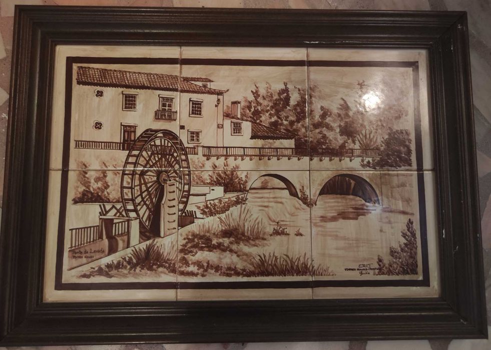 Painel de azulejos pintados – Ponte da Levada – Torres Novas
