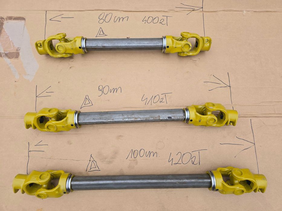 wałek wom 100cm 90cm przekażnik 80cm 140cm