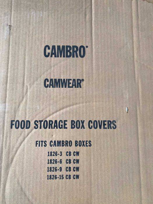 Caixa de armazenamento Cambro nova