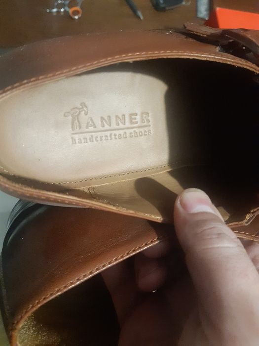 Туфлі чоловічі оригінальні шкіряні ручної роботи43ій розмір