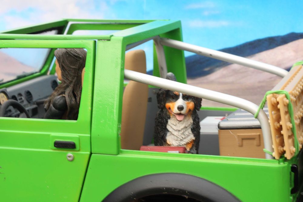 Suzuki Samurai rc trial