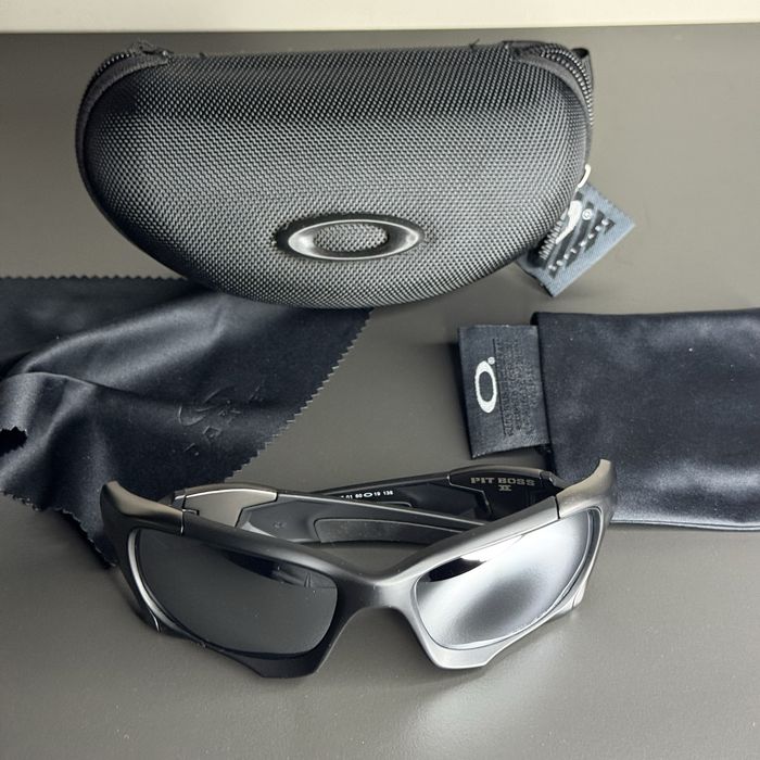 Окуляри Oakley Pit Boss2 Silver Lenses