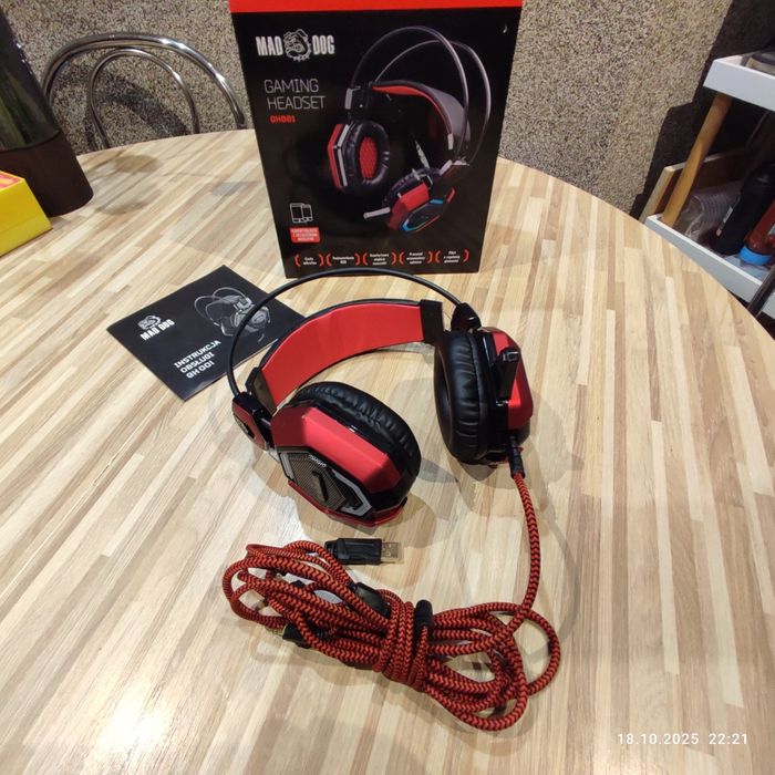 Słuchawki gamingowe Mad Dog GH001