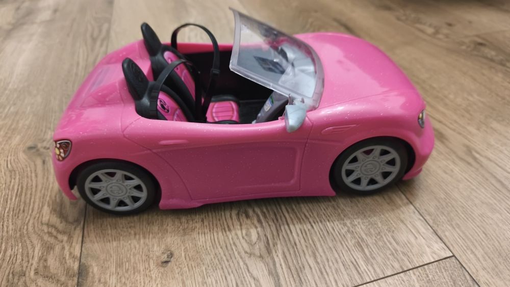 Samochód Barbie Kabriolet plus lalka