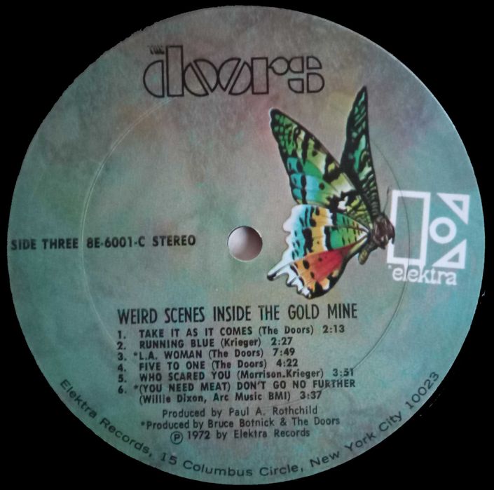 Doors	- - - - -	Weird Scenes Inside The Gold Mine	- - - - -	2 X LP