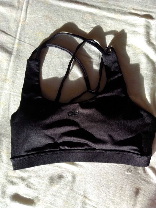 Top ginástica preto