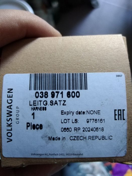 Cablagem injetores VAG