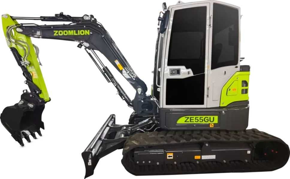 Minikoparka gąsienicowa Zoomlion ZE55GU Kubota 35 kW