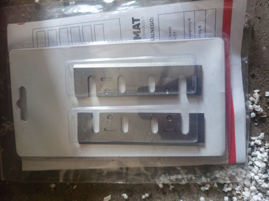 Nowy strug elektryczny Powermat PM-SE-2000T (PM1311) + zapasowe noże