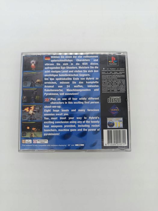 hybrid playstation (psx) pudełkowa