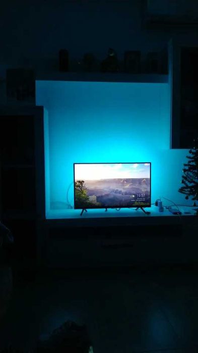 Светодиодная лента Tuya Smart Bluetooth, RGB 2835, 5 В, USB 5 м