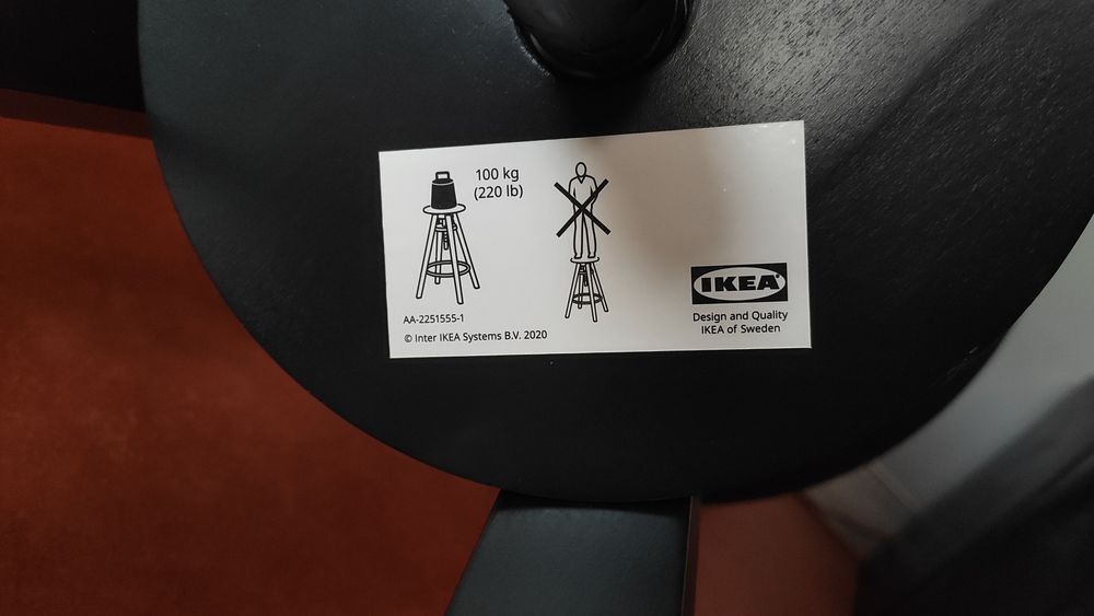 Барний стілець DALFRED IKEA барный стул