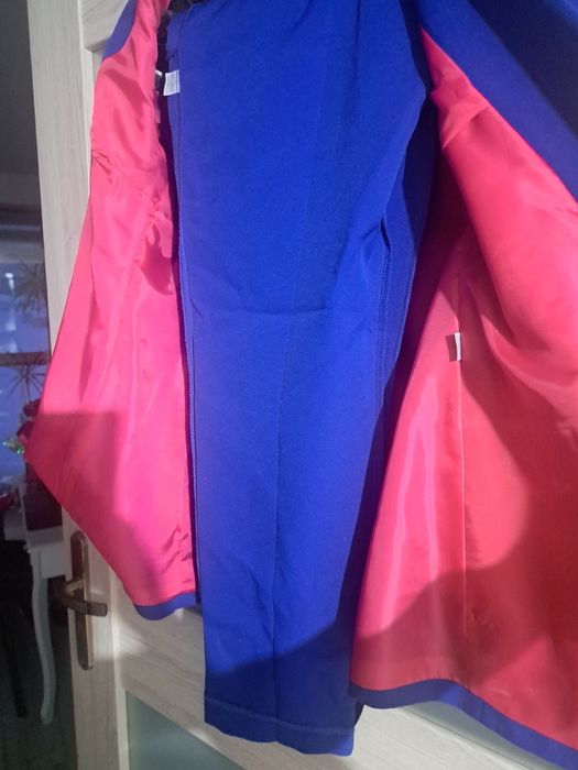 Garnitur damski niebieski