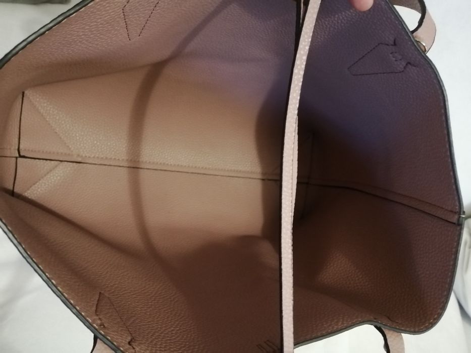 Mala saco rosa pastel guess nova