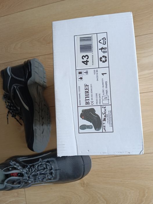 Bluza i spodnie, buty ochronne 180 cm