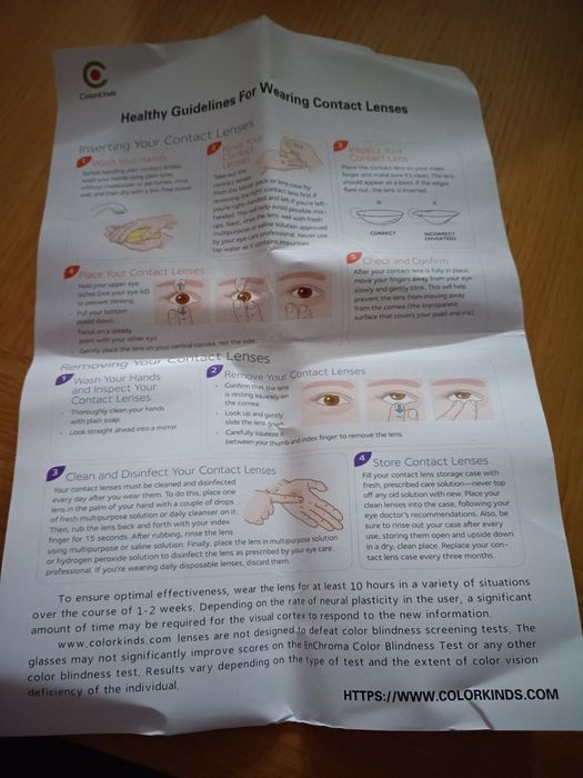 Soczewki dla daltonisty