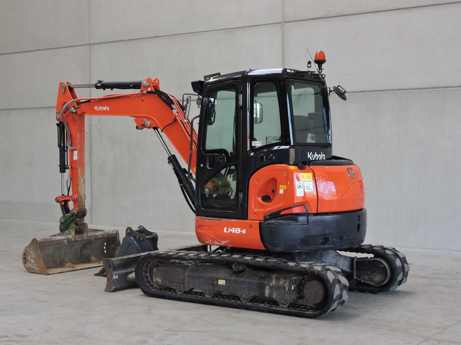 Міні-екскаватор Kubota U48-4 (2017 рік, 3659 м/г) – Нульовий винос!