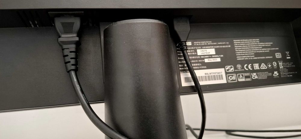 Vendo monitor ASUS VA27EHF 27 polegadas full HD 100HZ