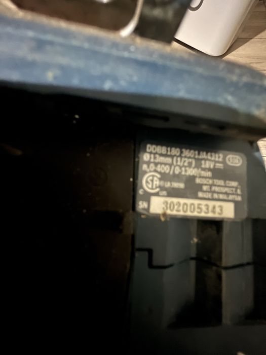 Шуруповерт BOSCH 18v