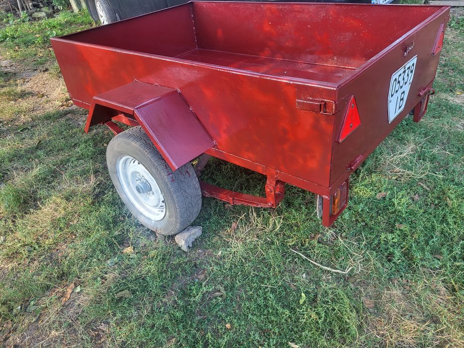 Причеп одноосний