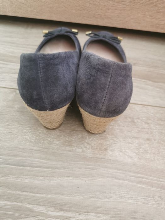Buty na koturnie roz 36