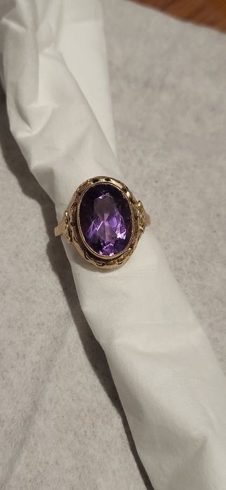 Золота каблучка СССР, 583 проба