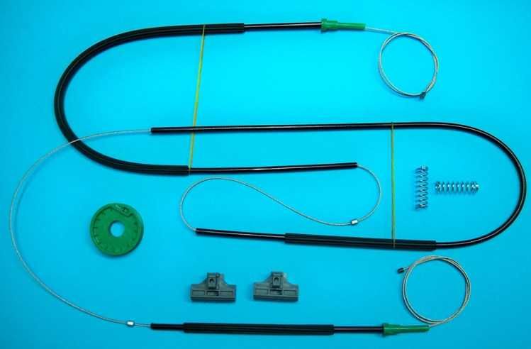 Kit reparar elevador vidro Audi Bmw Vw Mercedes Fiat Seat Renault Skoda Peugeot NOVO