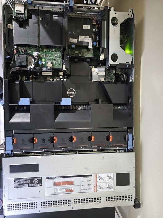 Servidor Dell power edge R720XD 2 x cpu - 128GB Ram