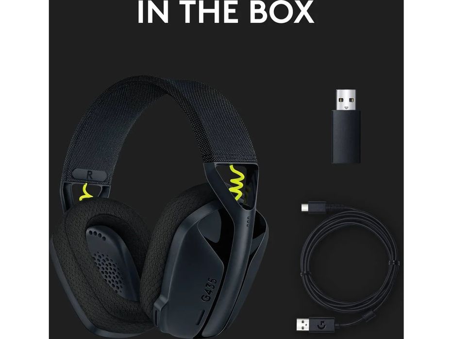 Auscultadores Gaming LOGITECH Lightspeed G435 + oferta bolsa