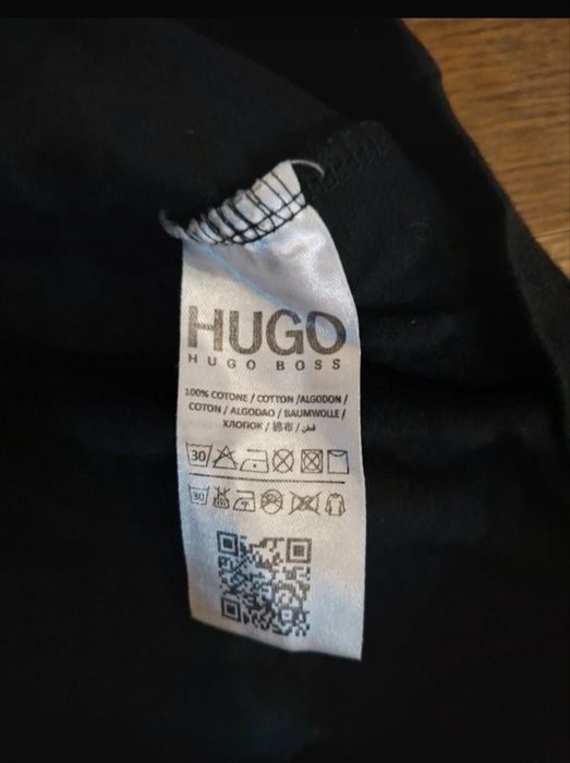 Мужское поло HUGO Hugo Boss 3XL, 100% хлопок, чёрное