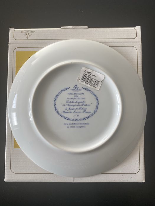 Prato de Natal Vista Alegre - Edição Limitada