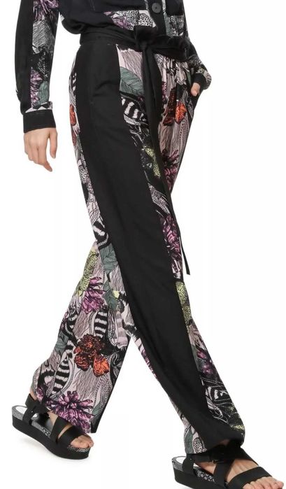 Desigual spodnie materiałowe