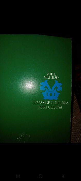 3 livros de Joel Serrão - Temas de Cultura Portuguesa