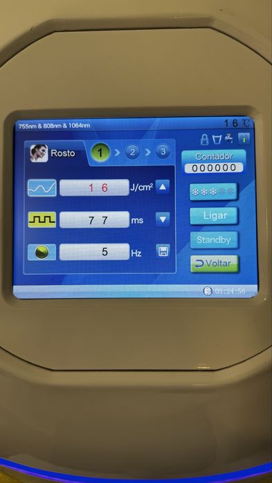 Laser Diodo Triple Wavelength