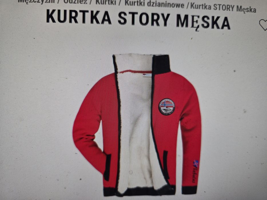 Kurtka Bluza Nebulus Ciepla na Podszewka z Misia mega ciepła xl 52