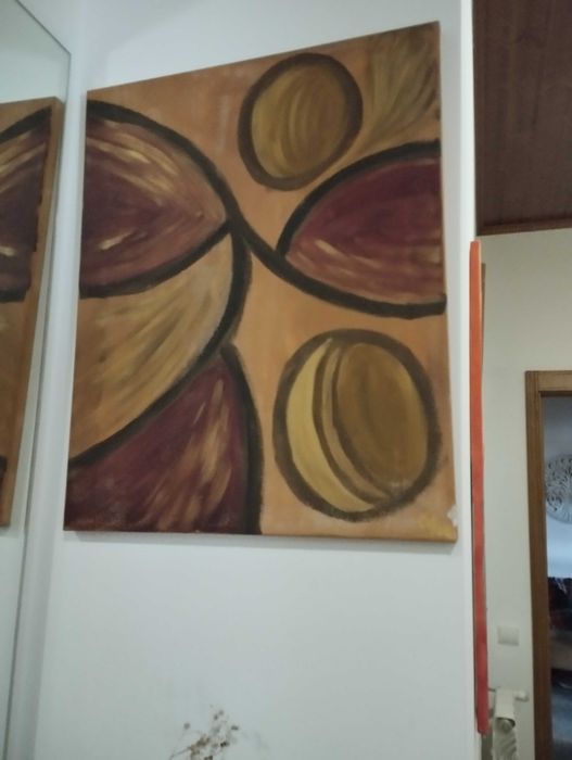 Telas pintadas a óleo