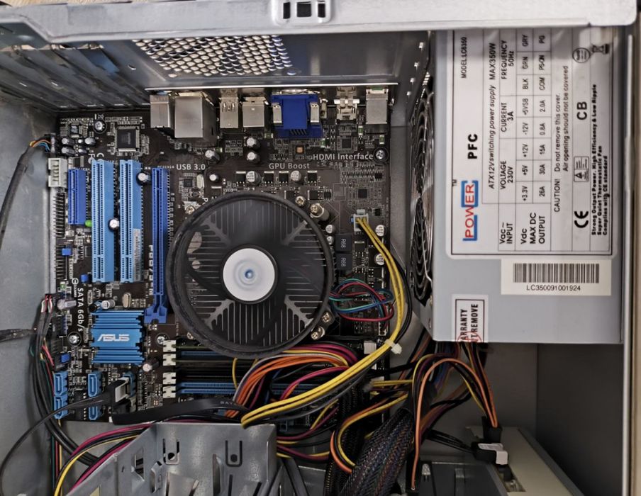 Системный блок TAROX ASUS i5-3470 6Gb DDR3 SSD 128Gb HDD 500Gb