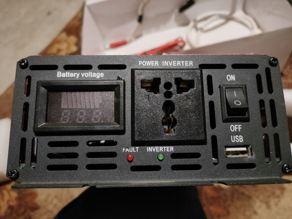 Інвертор powerone Plus 4000watt. 24/220. Перетворювач напруги