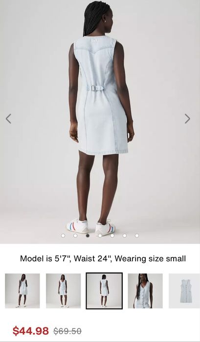 Levi’s сарафан джинсовый