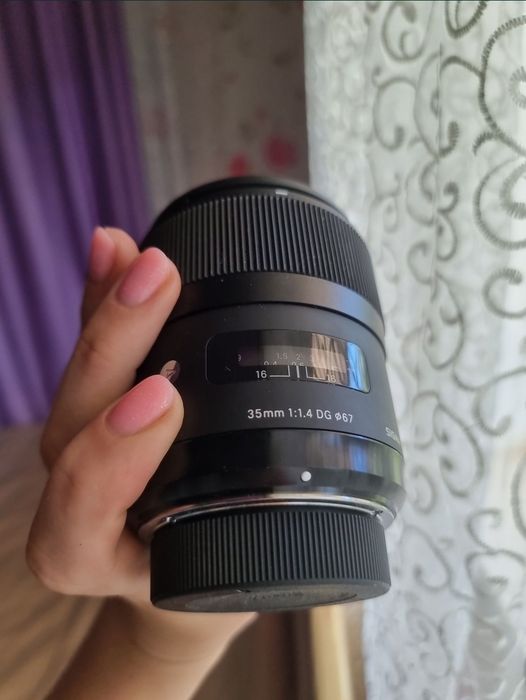Sigma 35 F 1.4 DG об'єктив під Nikon
