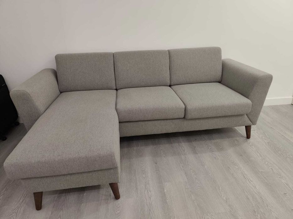 Sofa 3 lugares marca: Antonelly, chaise lounge