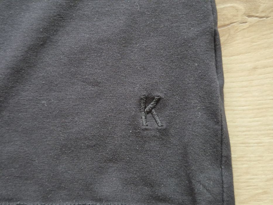 Męski t-shirt KUBENZ roz L czarny Elestyczna Klasyk BDB stan