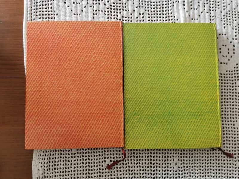 2 livros lãs e linhas croche tricô tapeçaria costura Capa dura
