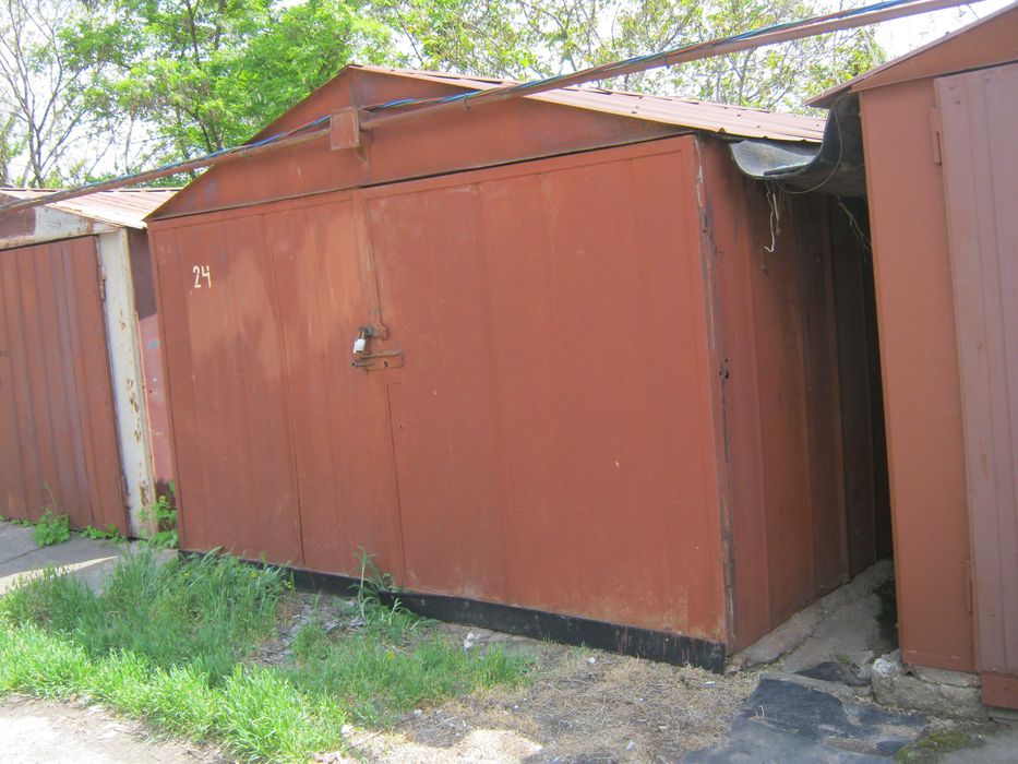 Металлический гараж в кооперативе Батумский КРЭС, Заречный